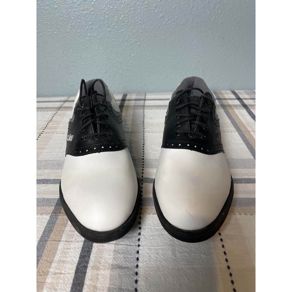 VTG Dexter Wellesley Classic Golf Shoe Interchangeable Spikes F772-2 Mens 10.5 - Picture 4 of 13